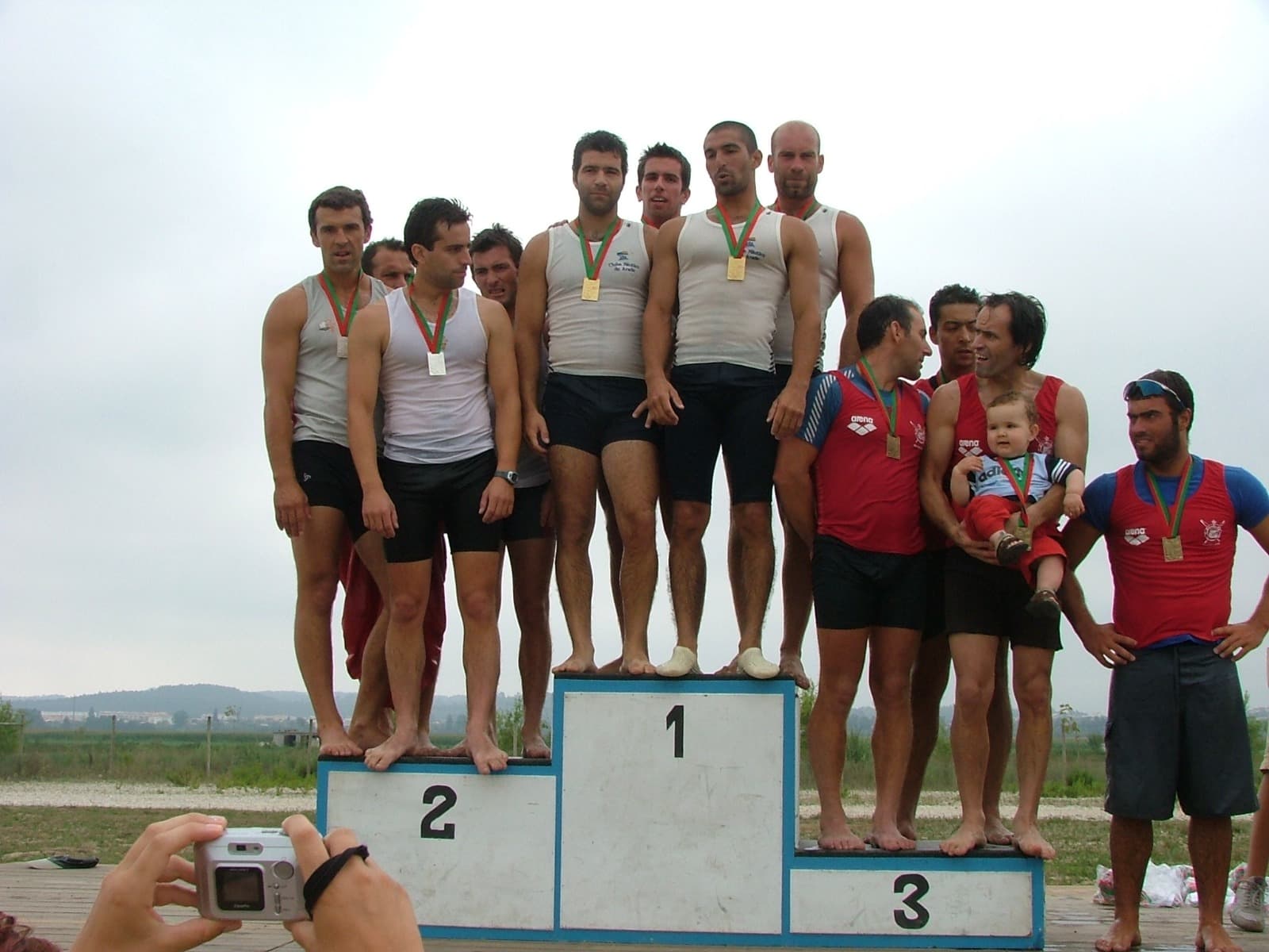 O K4 no lugar mais alto do pódio do Nacional de 2005